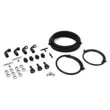 Load image into Gallery viewer, IAG Braided Fuel Line &amp; Fitting Kit for IAG Top Feed Fuel Rails &amp; OEM FPR for 08-09 LGT.