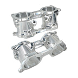 IAG Performance IAG-AFD-3050SL IAG V3 Top Feed TGV Housings with Butterfly Pass Thru (Silver)