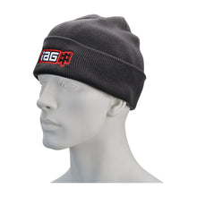 Load image into Gallery viewer, IAG Gray Watch Cap Beanie Cap with Boxer Embroidered Logo.