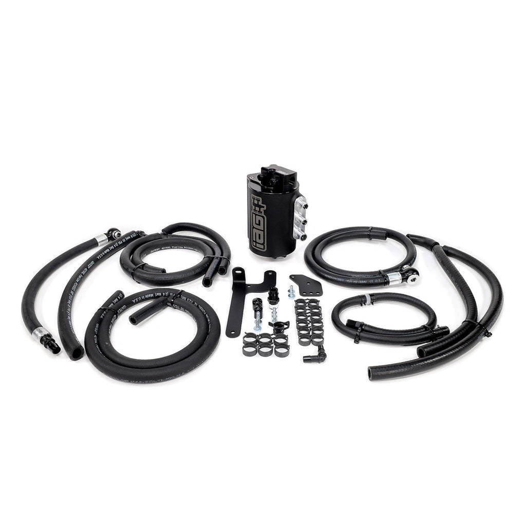 IAG Performance IAG-ENG-7182BK V3 Street Series Air / Oil Separator (AOS) (Black)