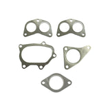 IAG Performance IAG-EXT-4230 Subaru Stainless Steel Exhaust Gasket Set (5 Piece) - for 2-Bolt Uppipe