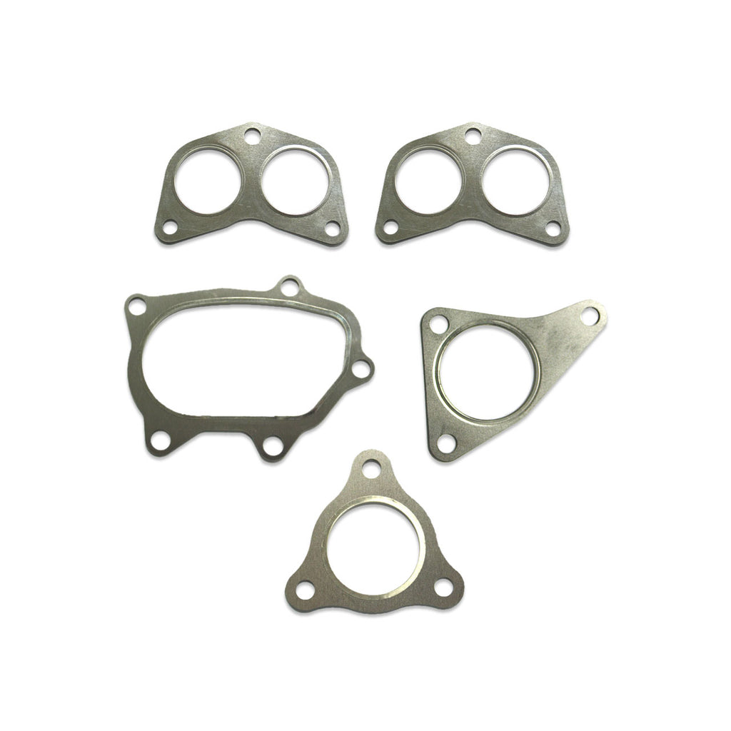 IAG Performance IAG-EXT-4235 Subaru Stainless Steel Exhaust Gasket Set (5 Piece) - for 3-Bolt Uppipe