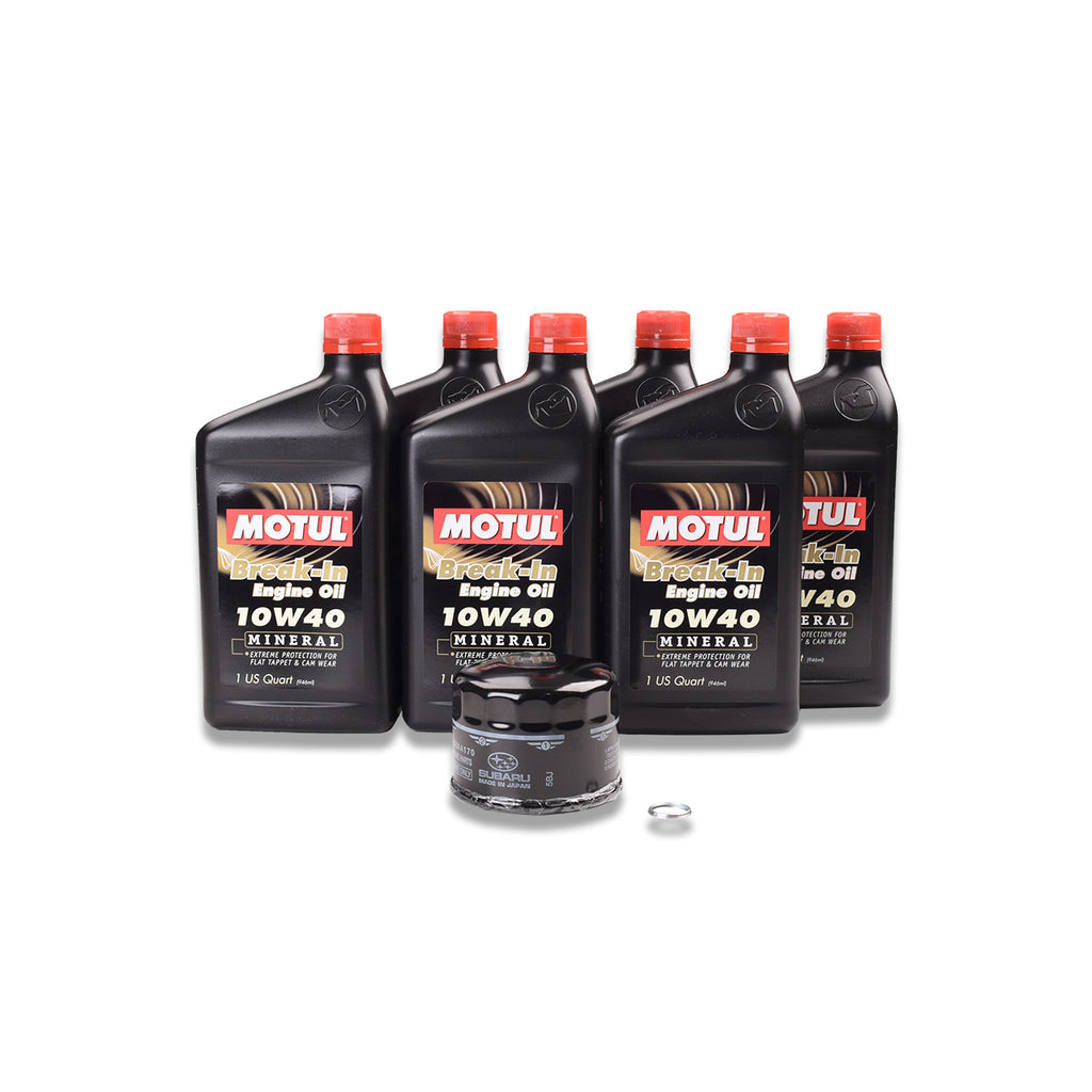 IAG MOTUL Engine Break-In Oil Change Service Package for 2015-21 Subaru WRX.