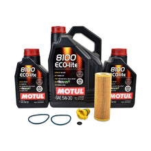 Load image into Gallery viewer, IAG MOTUL 5W30 Engine Oil Change Package For 2021+ 2.7L EcoBoost Ford Bronco