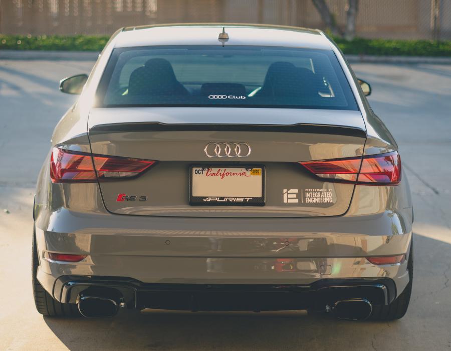 IE Audi 8V RS3 Ultra-Performance Valved Catback Exhaust System