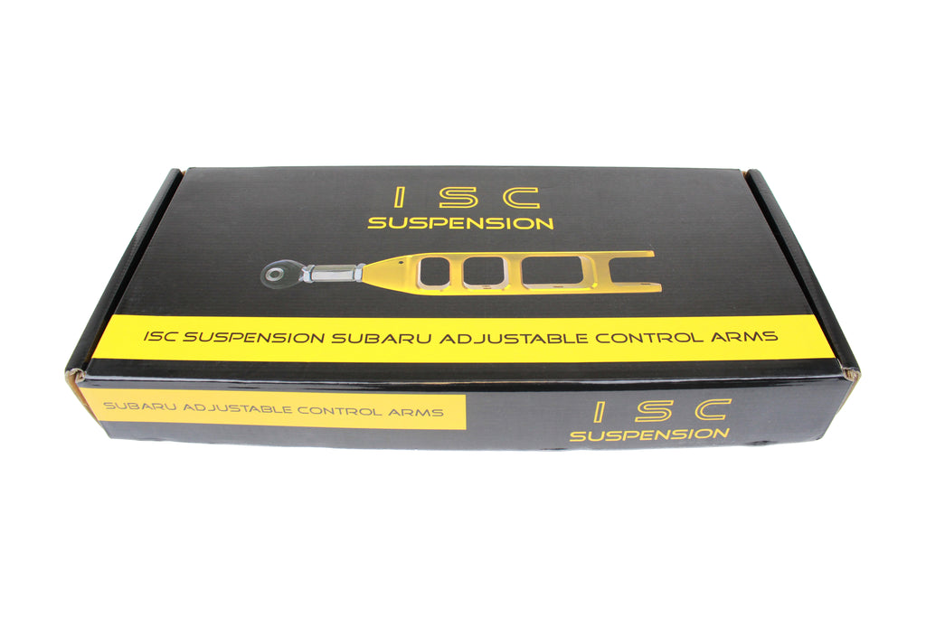 ISC Suspension V3 Rear Adjustable Control Arms - Subaru WRX / STi 2008-2020 (+Multiple Fitments)