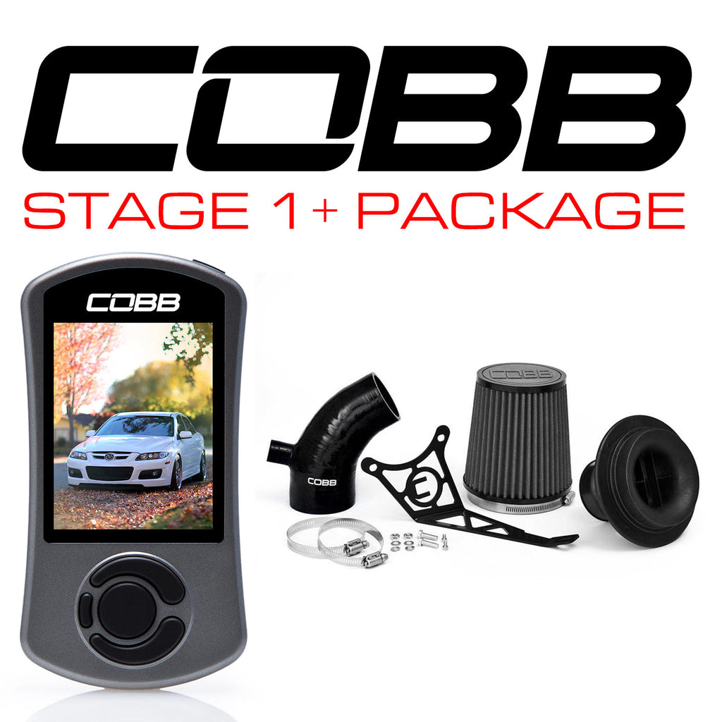 Cobb Stage 1+ Power Package (Black) - Mazdaspeed 6 2006-2007