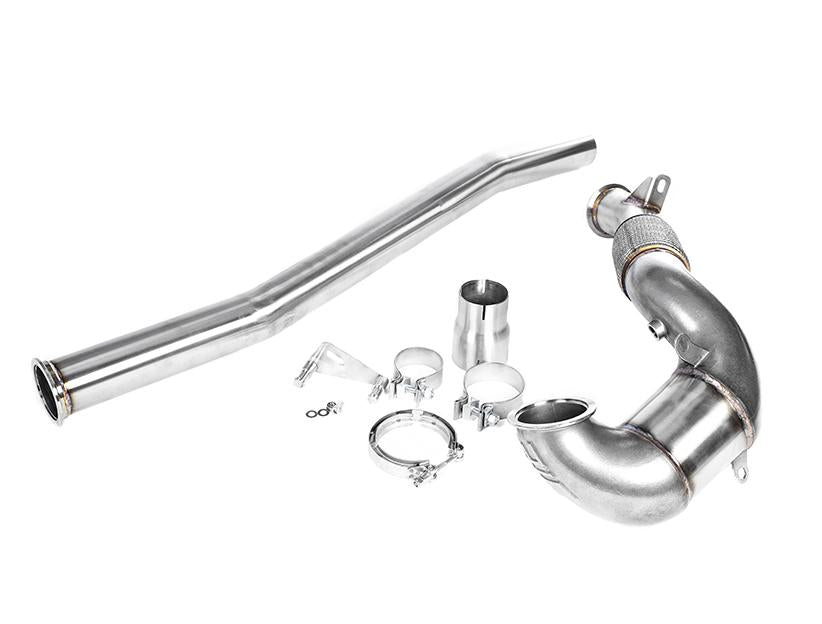 IE Cast Catted Downpipe For 2.0T AWD | Fits MQB MK7/MK7.5 Golf R & Audi 8V/8S A3, S3