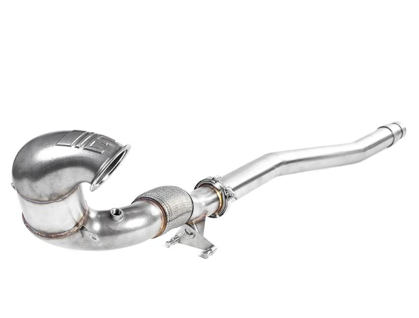 IE Cast Catted Downpipe For 2.0T AWD | Fits MQB MK7/MK7.5 Golf R & Audi 8V/8S A3, S3
