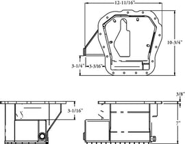Moroso Aluminum Oil Pan Subaru (EJ20/EJ25) - Subaru STI 2004-2021 / WRX 2002-2014 (+Multiple Fitments)