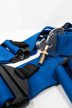 Load image into Gallery viewer, Patterson Performance 5 Point Cam Lock Racing Harness - Blue