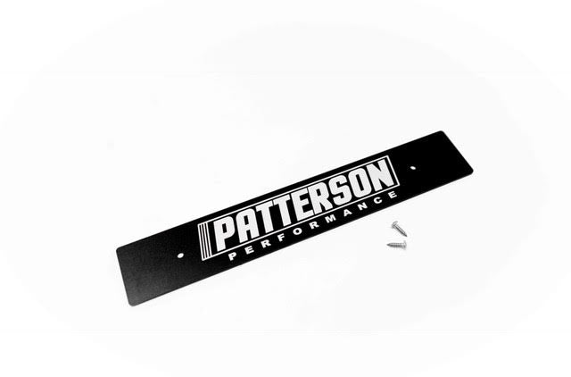 Patterson Performance Plate Delete 15+ WRX & STI