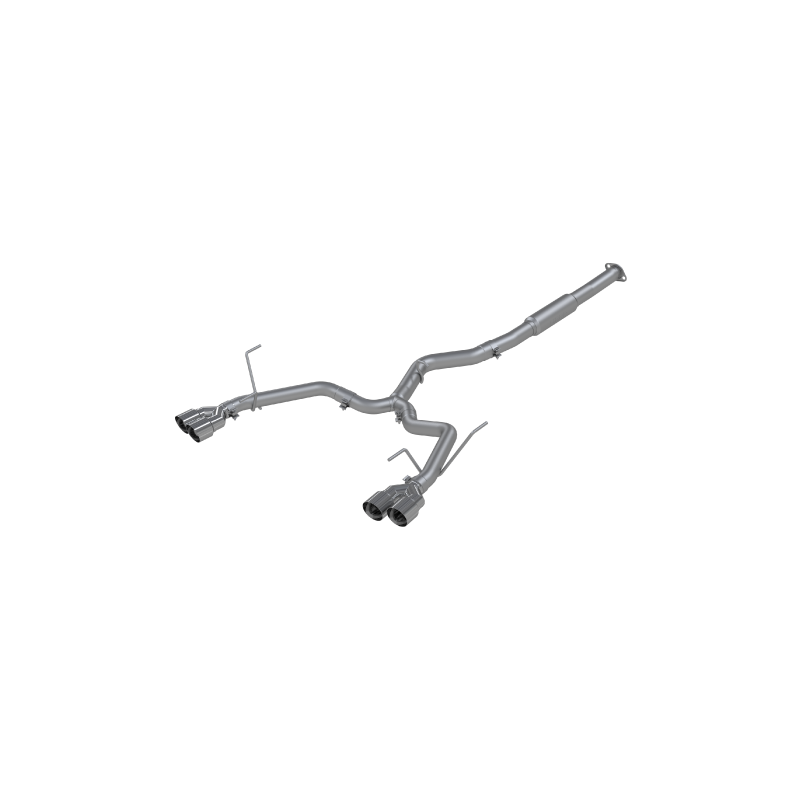 MBRP 3in Dual Split Catback Exhaust T304 (Race Version) - Subaru WRX 2011-2021 / STi 2011-2021 Sedan