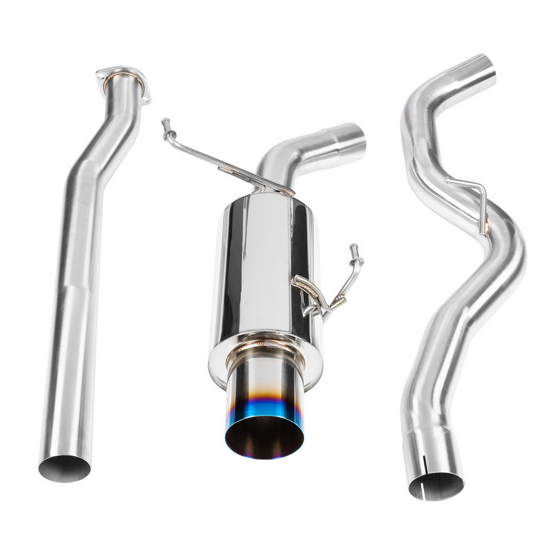 DC Sports Catback Single Canister Exhaust - Subaru WRX / STi 2015-2021