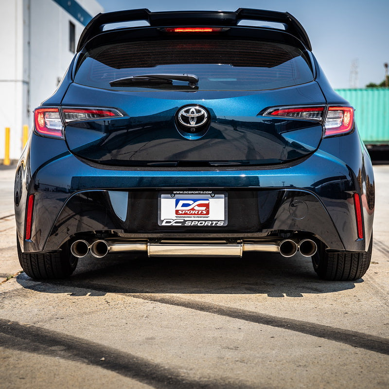 DC Sports Axleback Exhaust Tip -  Toyota Corolla Hatchback 2019-2021