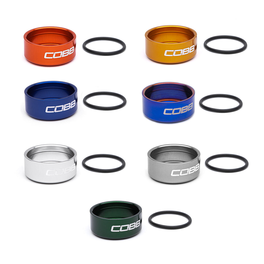 Cobb Knob Trim Ring (Orange Anodized) - Universal