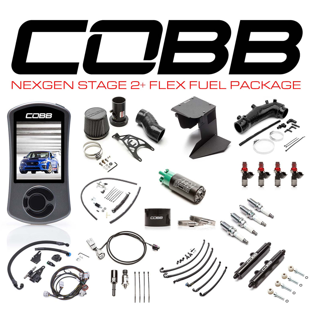 Cobb NexGen Stage 2 + Flex Fuel Power Package (Blue) - Subaru STi 2015-2018