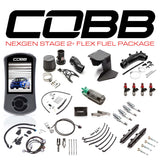 Cobb NexGen Stage 2 + Flex Fuel Power Package (Black) - Subaru STi 2015-2018