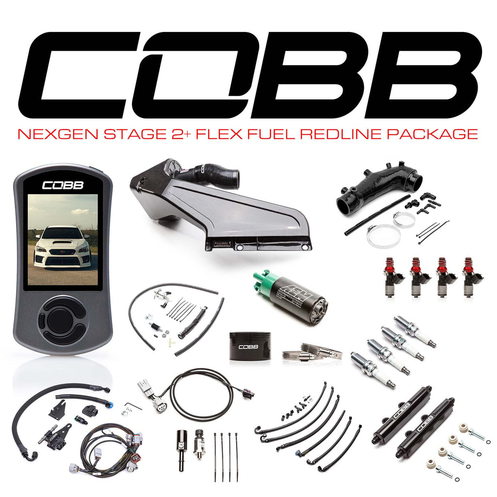 Cobb NexGen Redline Carbon Fiber Stage 2 + Flex Fuel Package - Subaru STi 2015-2021