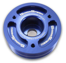 Load image into Gallery viewer, GrimmSpeed Lightweight Crank Pulley - Subaru WRX 2002-2014 / STi 2004-2020 (+Multiple Fitments)