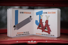 Load image into Gallery viewer, Motorhead Garage &quot;T Is For Turbo&quot; Hardback Children&#39;s Book