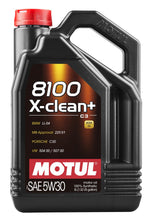 Load image into Gallery viewer, Motul 5L Synthetic Engine Oil 8100 5W30 X-CLEAN Plus (Universal; Multiple Fitments)
