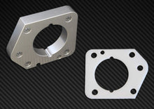 Load image into Gallery viewer, Torque Solution Throttle Body Spacer (Silver): Honda Civic LX/EX/DX 2006-2011