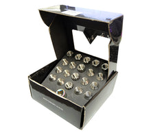 Load image into Gallery viewer, NRG 200 Series M12 X 1.5 Titanium Lug Nut Set - 21 Pc w/Lock Key Socket - Silver