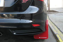 Load image into Gallery viewer, Rally Armor 12-19 Ford Focus ST / 16-19 RS Black UR Mud Flap w/ Red Altered Font Logo