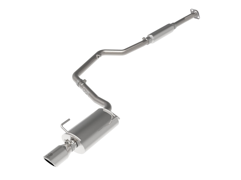 aFe POWER Takeda 2.5in 304SS Catback Exhaust w/ Polished Tips - Subaru Impreza 2.0L 2012-2016