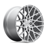 Rotiform R110 BLQ Wheel 19x8.5 5x112 45 Offset - Gloss Silver Machined