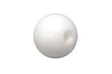 Load image into Gallery viewer, Torque Solution Delrin 50mm Round Shift Knob (White): Universal 12x1.25