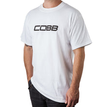 Load image into Gallery viewer, Cobb Tuning Logo Mens White T-Shirt - XXL