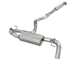 aFe POWER Takeda 2.5in 304SS Catback Exhaust System - Subaru Crosstrek 2018-2023