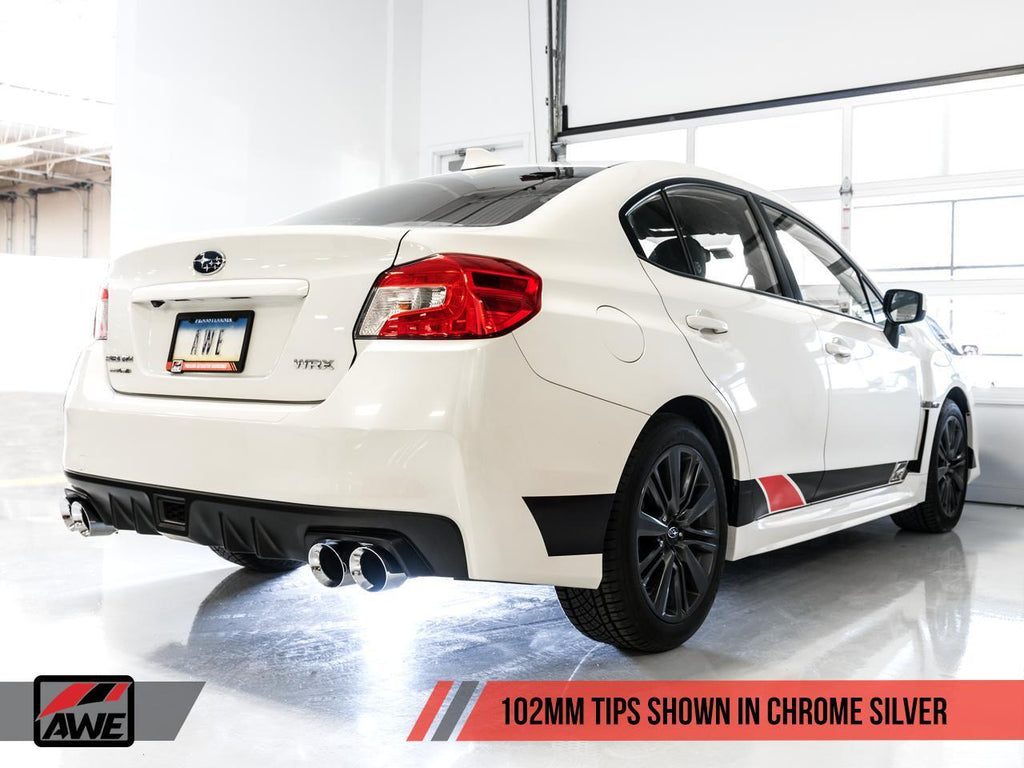 AWE Touring Edition Catback Exhaust - Subaru WRX 2015-2021