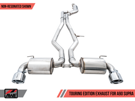 AWE Non-Resonated Edition Exhaust - Toyota Supra 2020+
