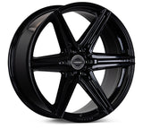 Vossen HF6-2 24x10 / 6x135 / ET25 / Deep Face / 87.1 - Gloss Black