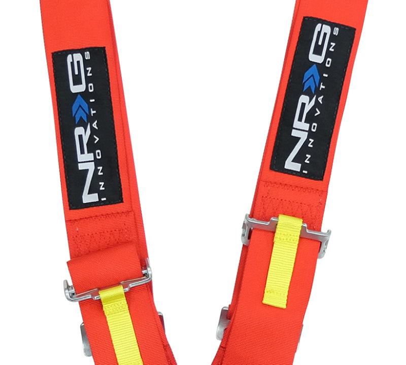 NRG SFI 16.1 5PT 3in. Seat Belt Harness / Cam Lock - Red