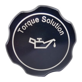 Torque Solution Billet Oil Cap [Black] - Subaru Models 1989+