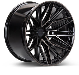 Vossen HF6-5 Hybrid Forged Deep Tinted Gloss Black Wheel - 6x135 22x9.5 +20