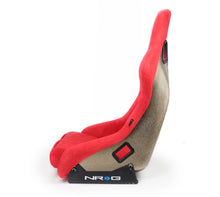 Load image into Gallery viewer, NRG FRP Bucket Seat ULTRA Edition - Medium (Red Alcantara/Pearlized Back)