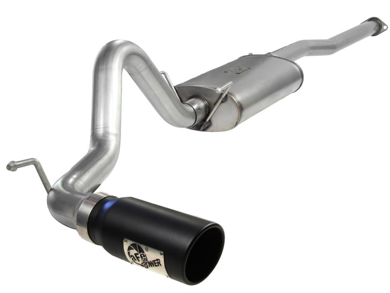 aFe MACH Force XP 3in Cat-Back Stainless Steel Exhaust System w/Black Tip Toyota Tacoma 13-14 4.0L