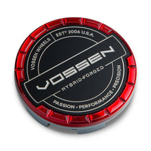 Load image into Gallery viewer, Vossen Large Billet Sport Cap - Hybrid Forged; Vossen Red