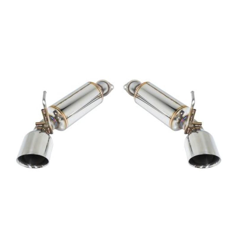 Remark 09-19 Nissan 370z Axle Back Exhaust w/Stainless Double Wall Tip