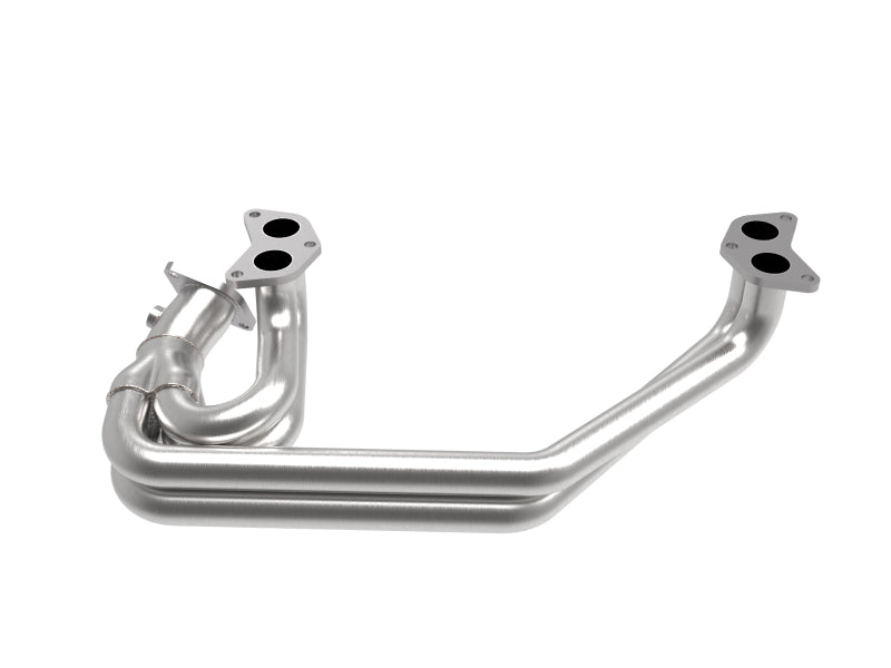 aFe Power Twisted Steel Long Tube UEL Header - Subaru WRX 2002-2014 / STi 2004-2021 (+Subaru Fitments)