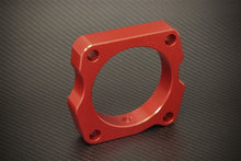 Load image into Gallery viewer, Torque Solution Throttle Body Spacer (Red): Acura TL 2004-2007