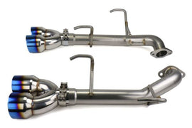 FactionFab Axle Back Exhaust w/ Burnt Tips - Subaru WRX (Sedan) 2011-2014 / STi (Sedan) 2011-2014