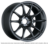 SSR GTX01 18x10.5 5x114.3 22mm Offset Flat Black Wheel G35 / 350z / 370z