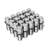 Vossen Lug Bolt - 14x1.25 - 28mm - 17mm Hex - Cone Seat - Silver (Set of 20)