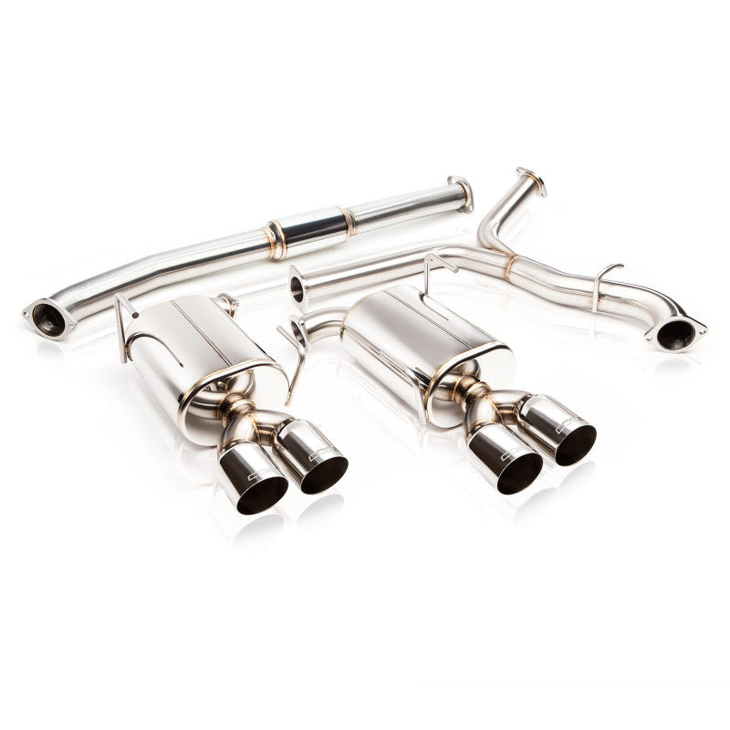 Cobb Quad 3.5" Tips Catback Exhaust - Subaru STi 2011-2014 / WRX 2011-2014 (Sedan)